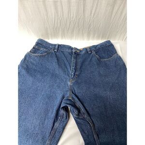 Duluth Trading Co Jeans Mens 40x30‎ (38Wx28L) Blue Denim Relaxed Fit Workwear